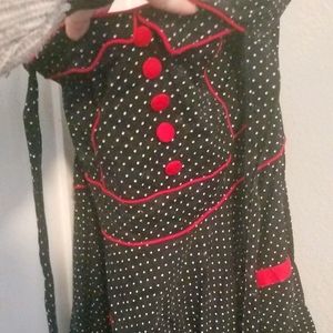 Hell Bunny Polka Dot Dress